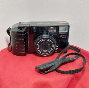 Vintage Minolta AF-Tele Film Camera **Missing Shutter Release